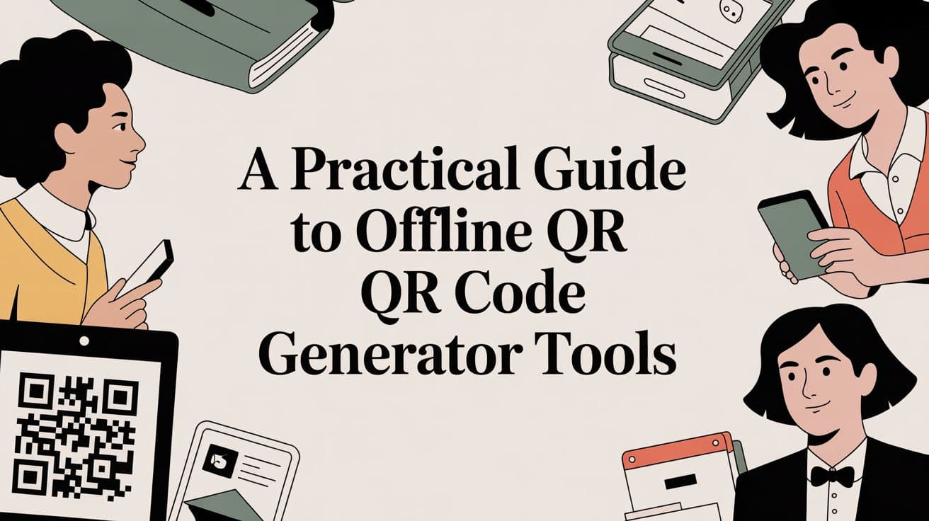 A Practical Guide to Offline QR QR Code Generator Tools