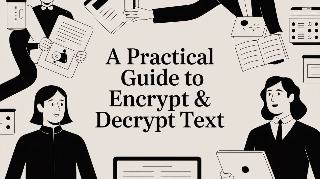 A Practical Guide to Encrypt Decrypt Text