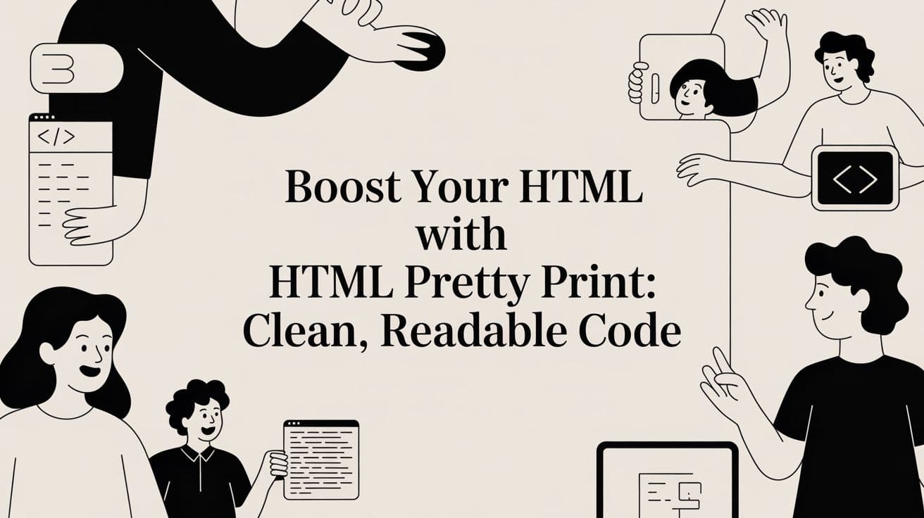 Boost Your HTML with html pretty print: Clean, Readable Code