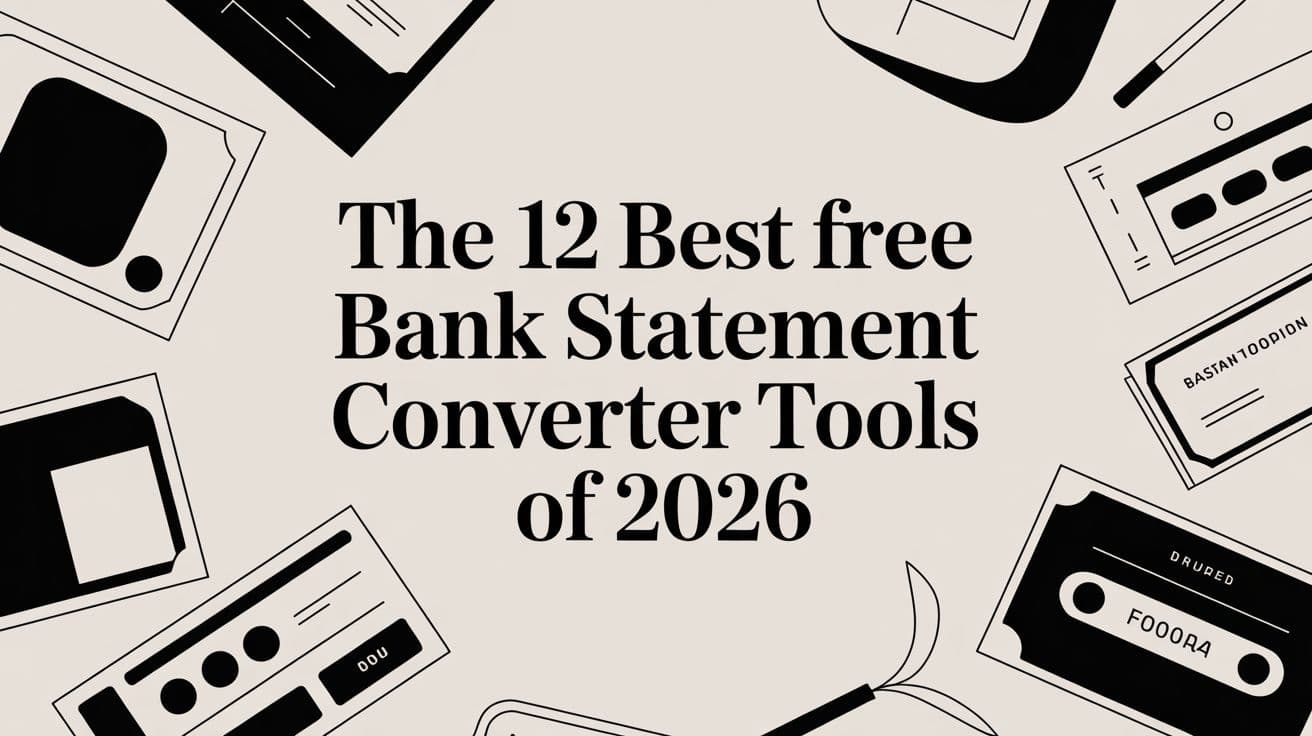 The 12 Best Free Bank Statement Converter Tools of 2026