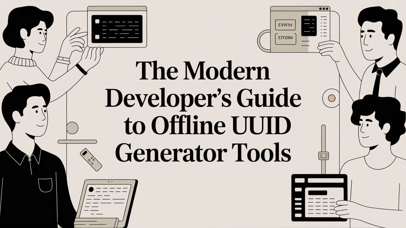 The Modern Developer's Guide to Offline UUID Generator Tools