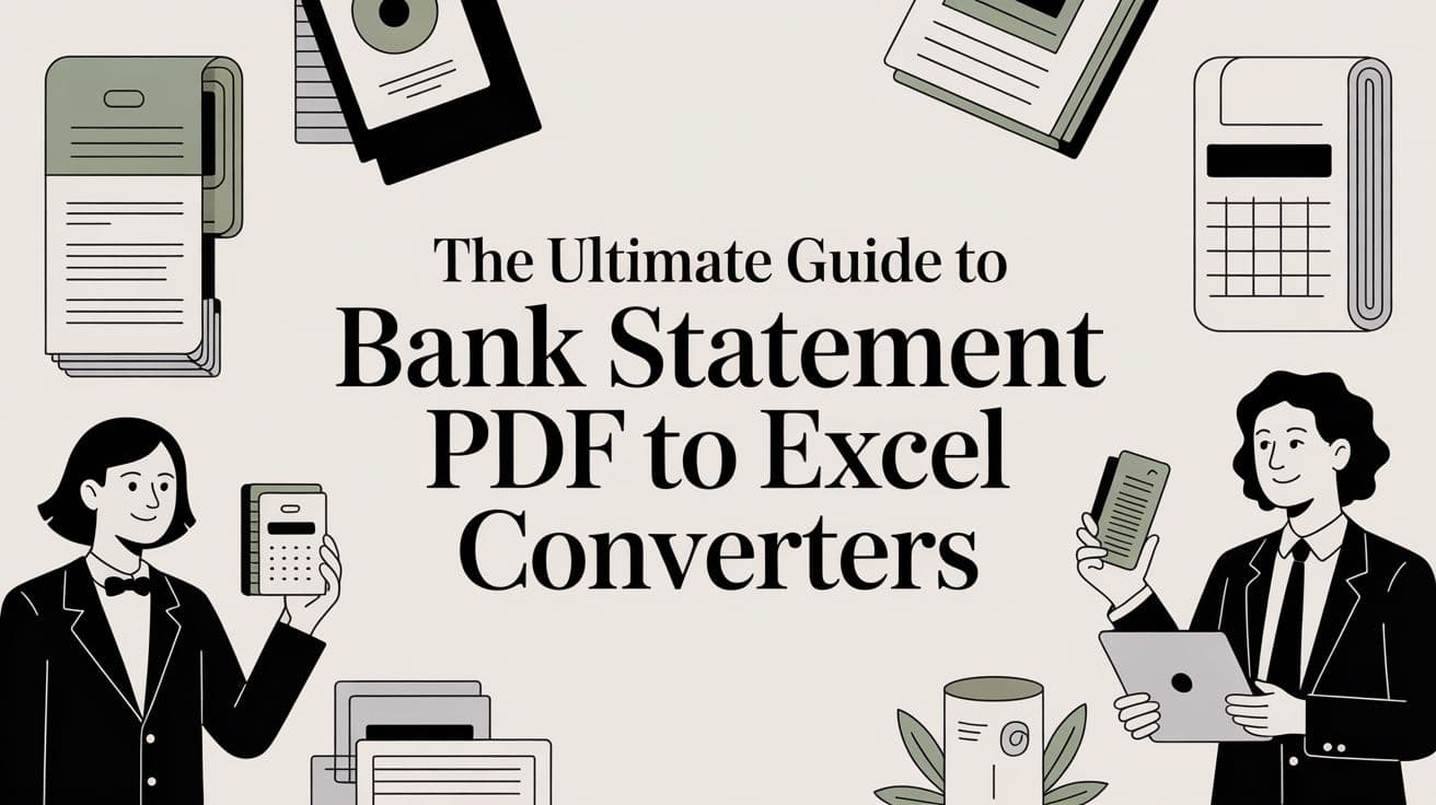 The Ultimate Guide to Bank Statement PDF to Excel Converters