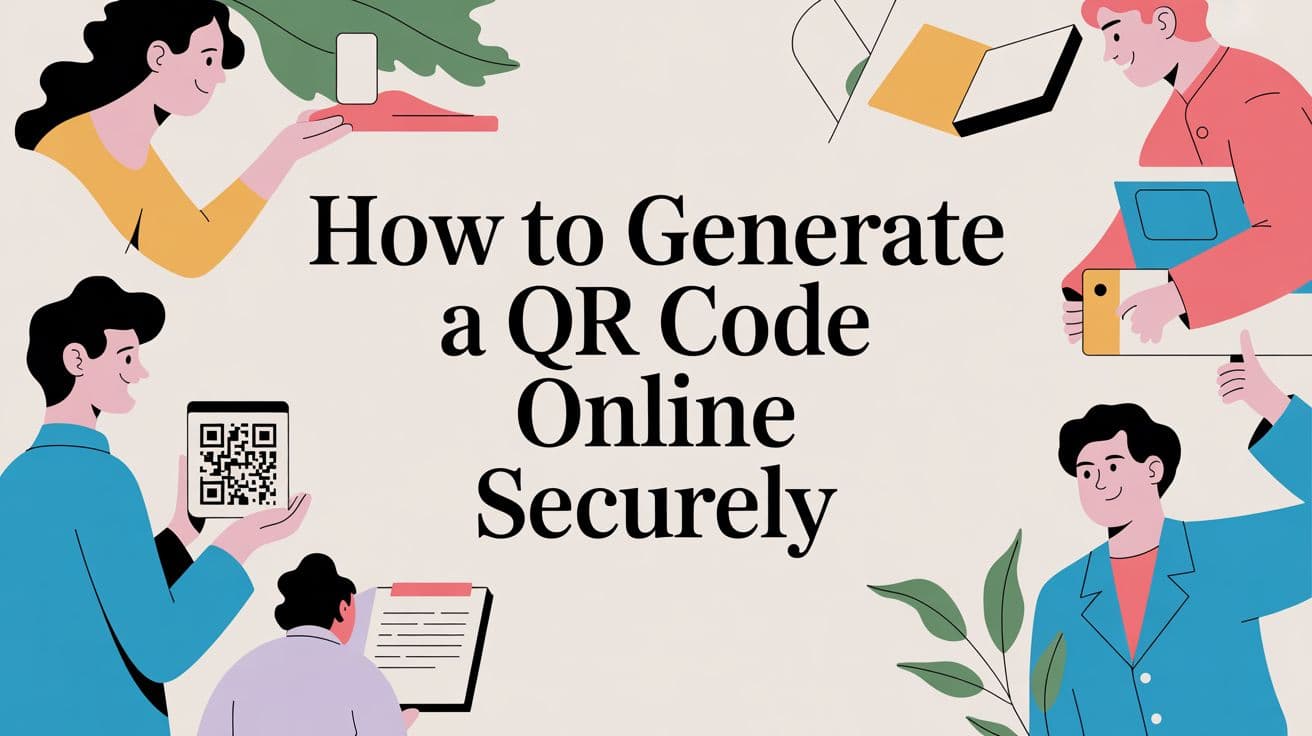 How to Generate a QR Code Online Securely
