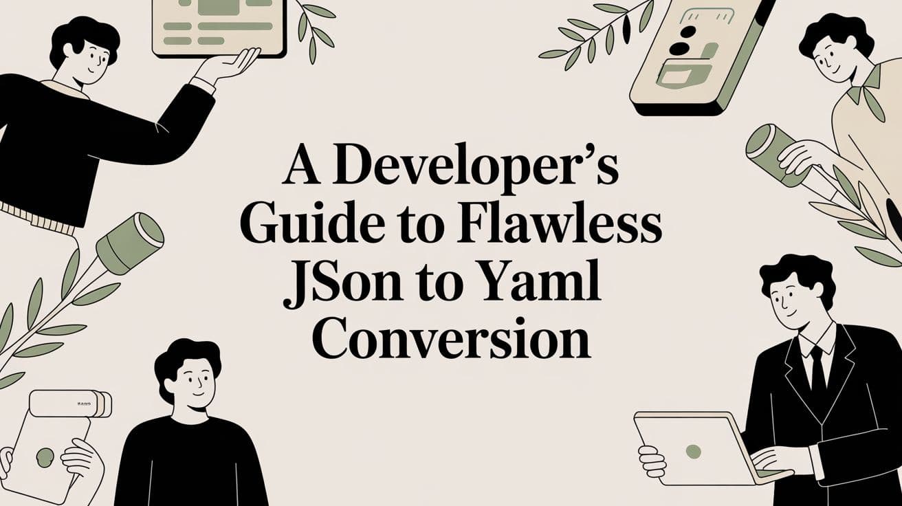 A Developer's Guide to Flawless JSON to YAML Conversion