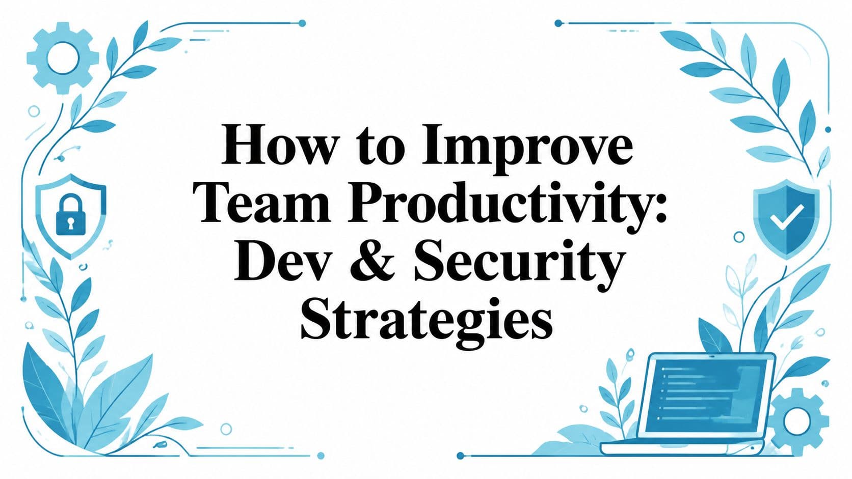 How to Improve Team Productivity: Dev & Security Strategies