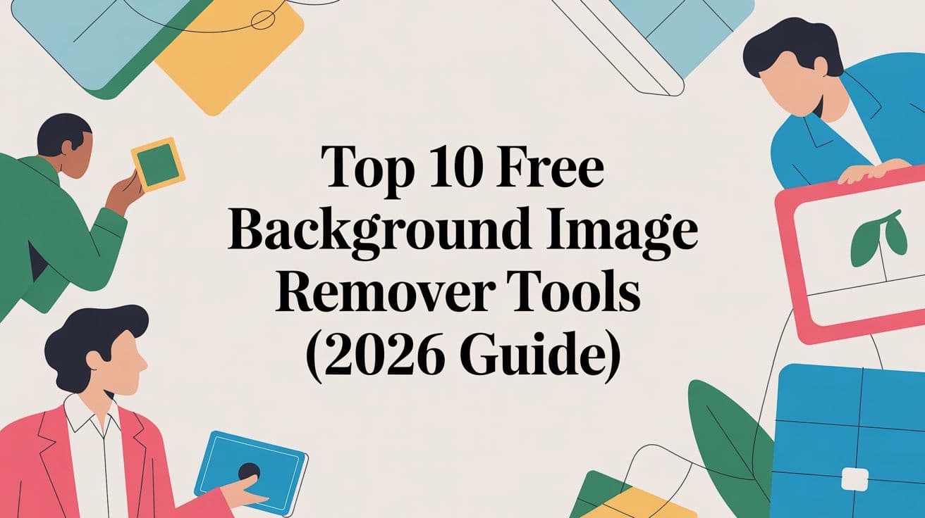 Top 10 Free Background Image Remover Tools (2026 Guide)