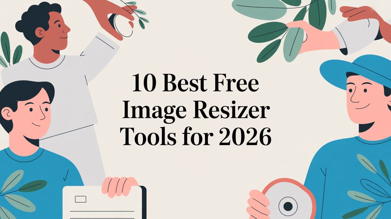 10 Best Free Image Resizer Tools for 2026