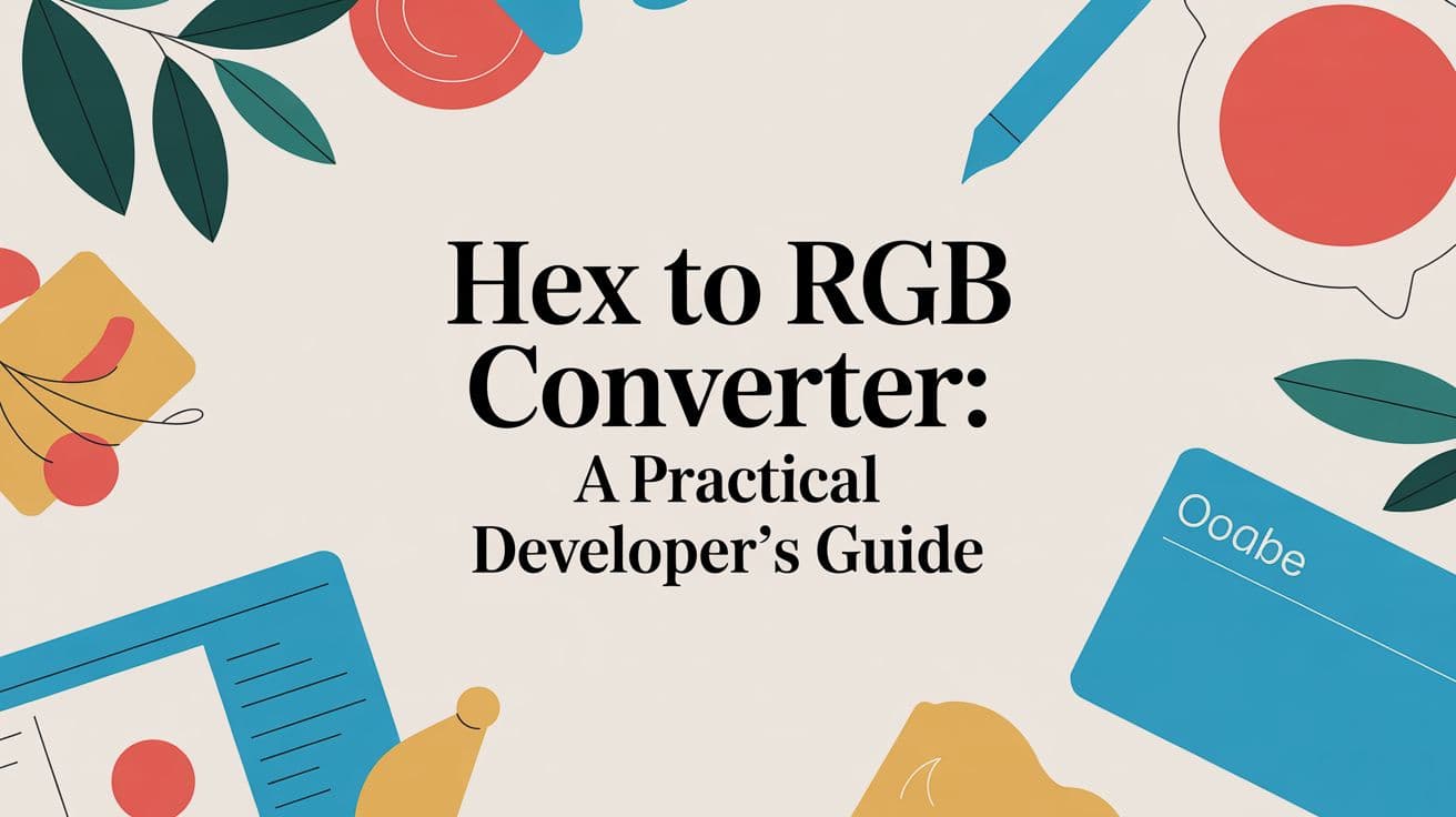 Hex to RGB Converter: A Practical Developer's Guide
