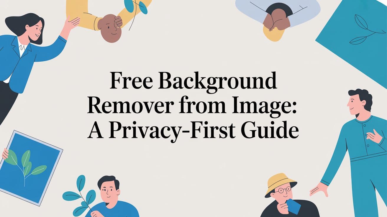 Free Background Remover From Image: A Privacy-First Guide