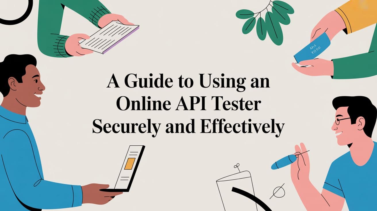 A Guide to Using an Online API Tester Securely and Effectively