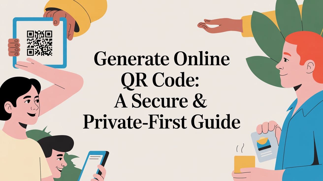 Generate Online QR Code: A Secure & Private-First Guide
