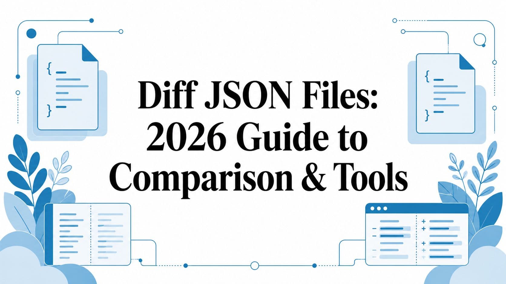 Diff JSON Files: 2026 Guide to Comparison & Tools