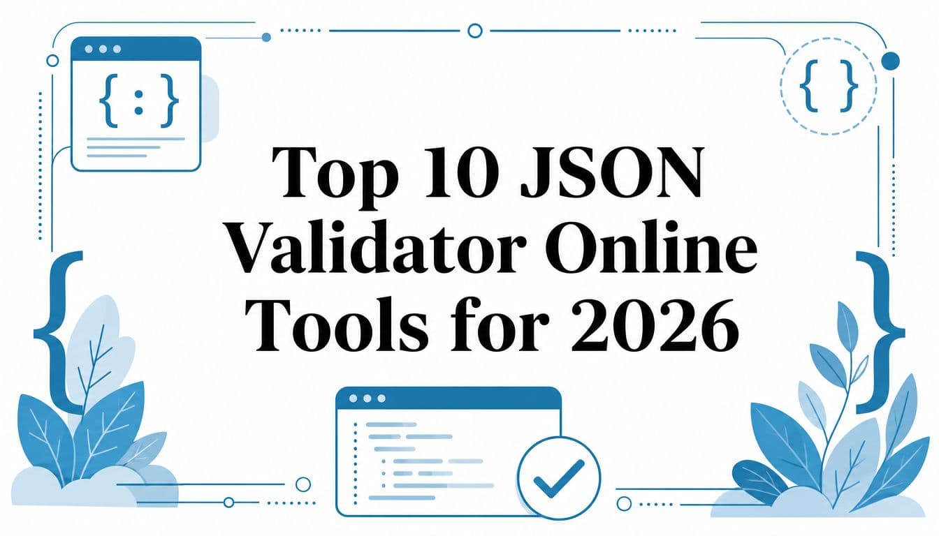 Top 10 JSON Validator Online Tools for 2026