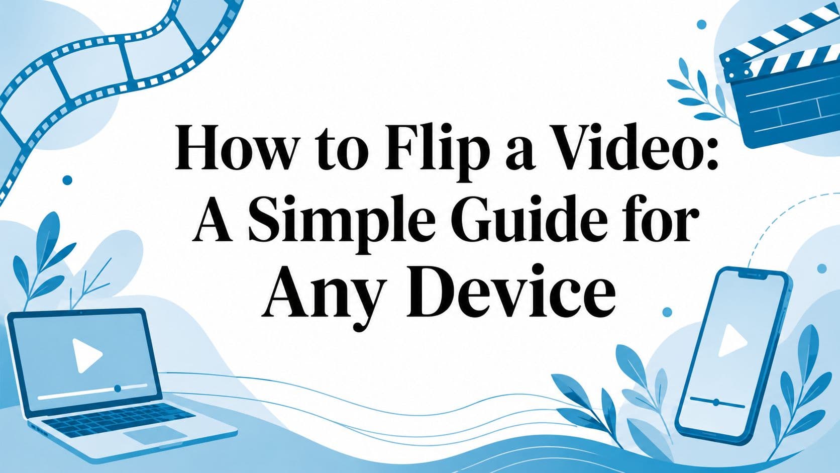 How to Flip a Video: A Simple Guide for Any Device