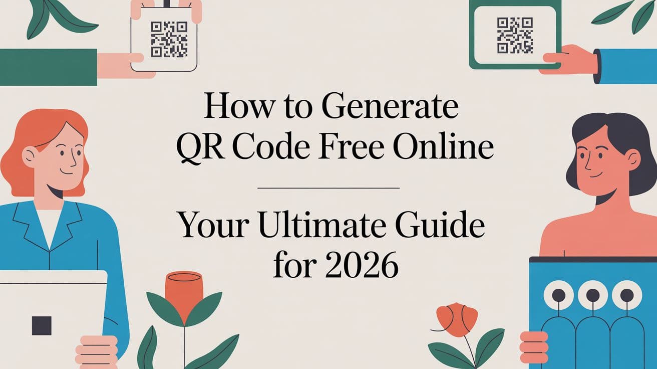 How to Generate QR Code Free Online Your Ultimate Guide for 2026