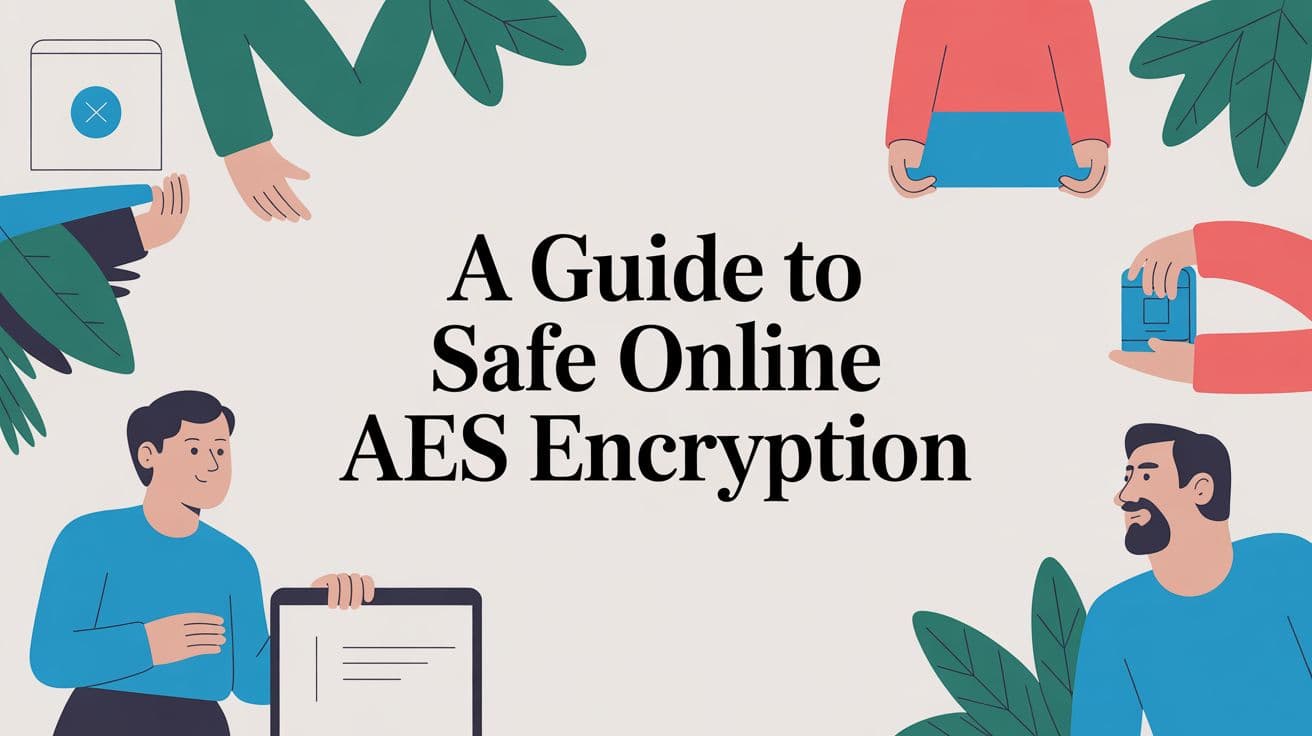 A Guide to Safe Online AES Encryption