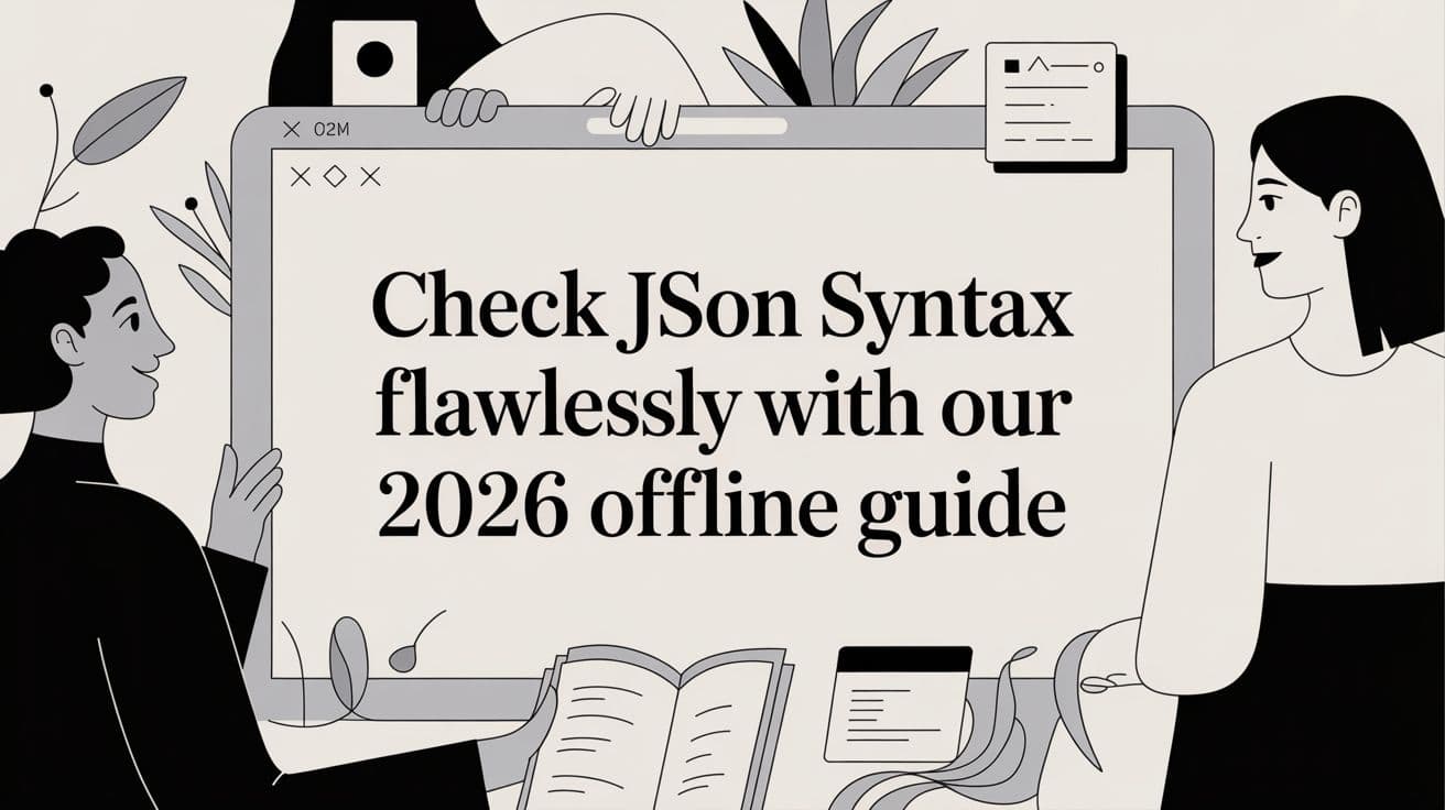 Check JSON Syntax Flawlessly With Our 2026 Offline Guide