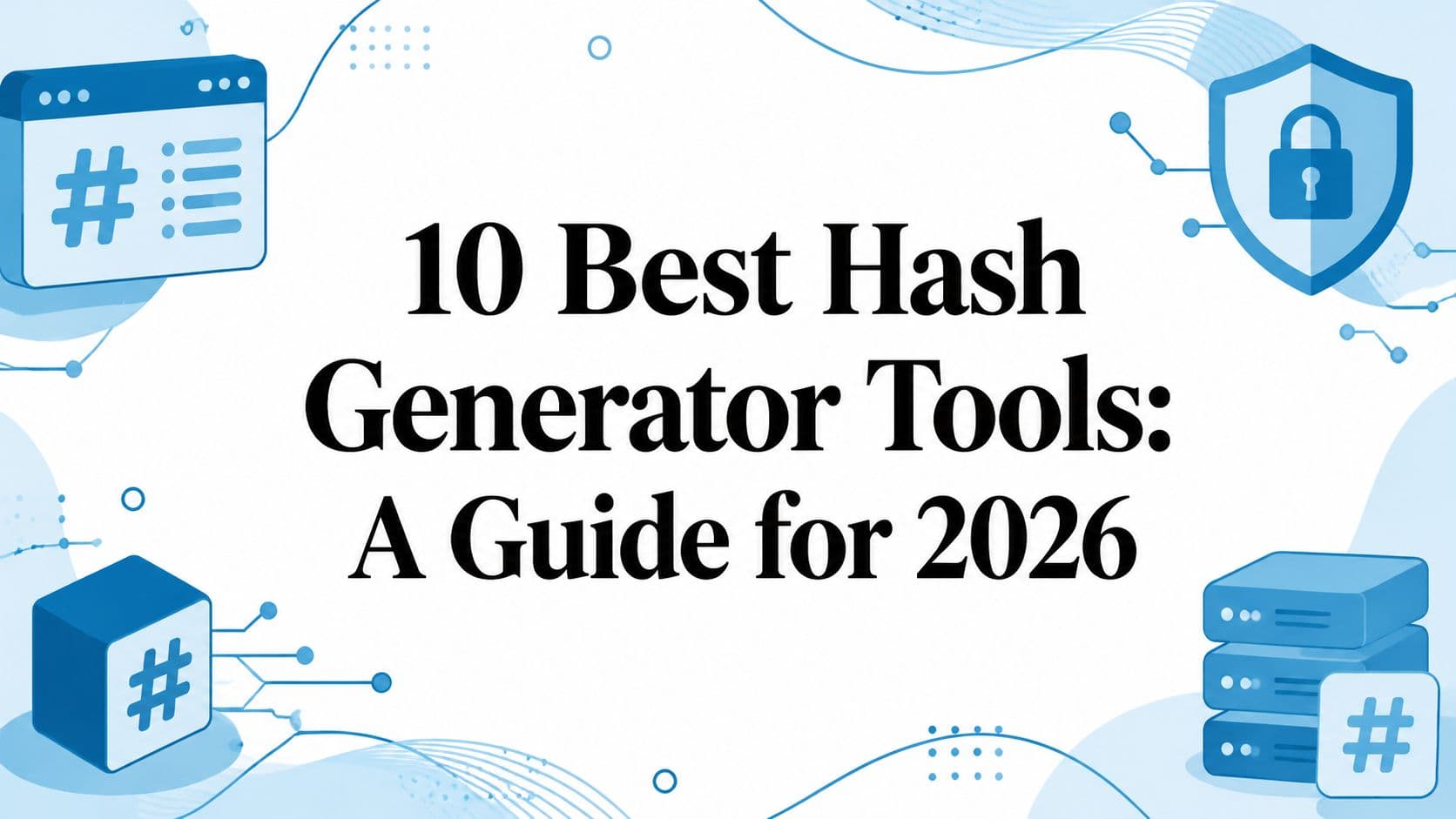 10 Best Hash Generator Tools: A Guide for 2026
