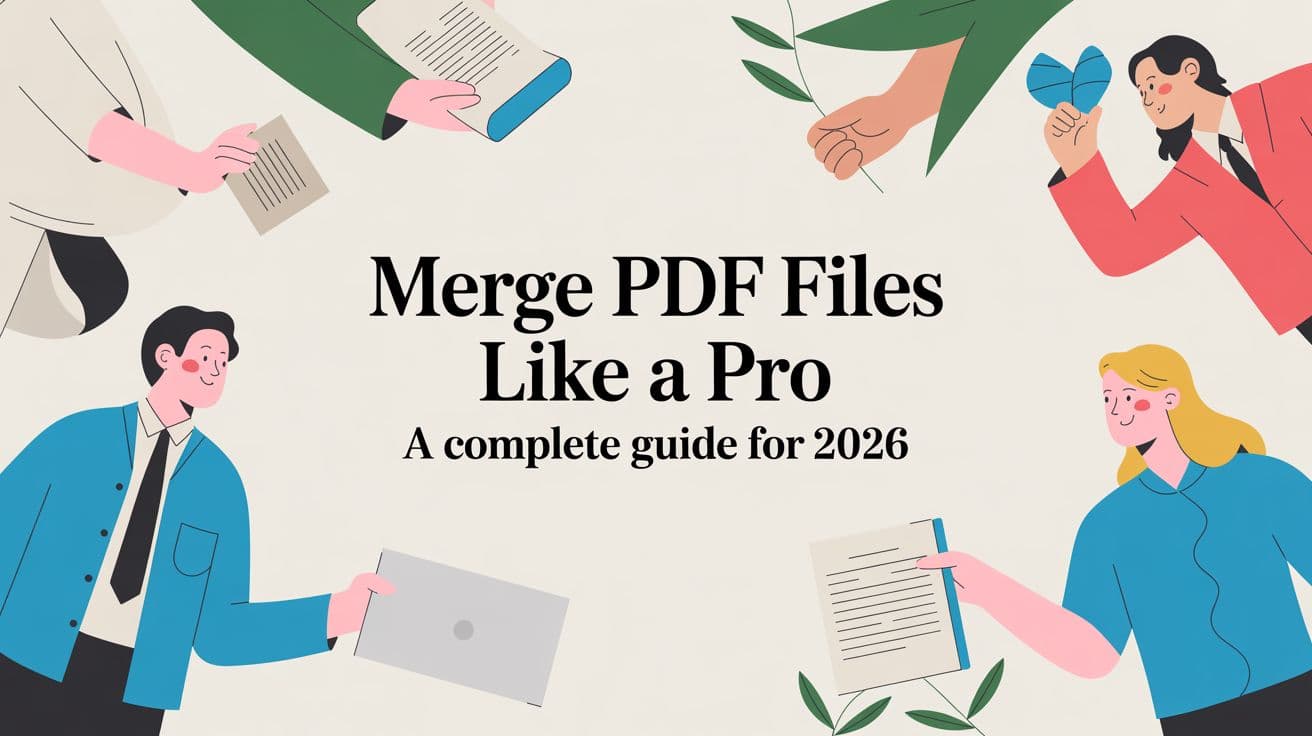 Merge PDF Files Like a Pro A Complete Guide for 2026