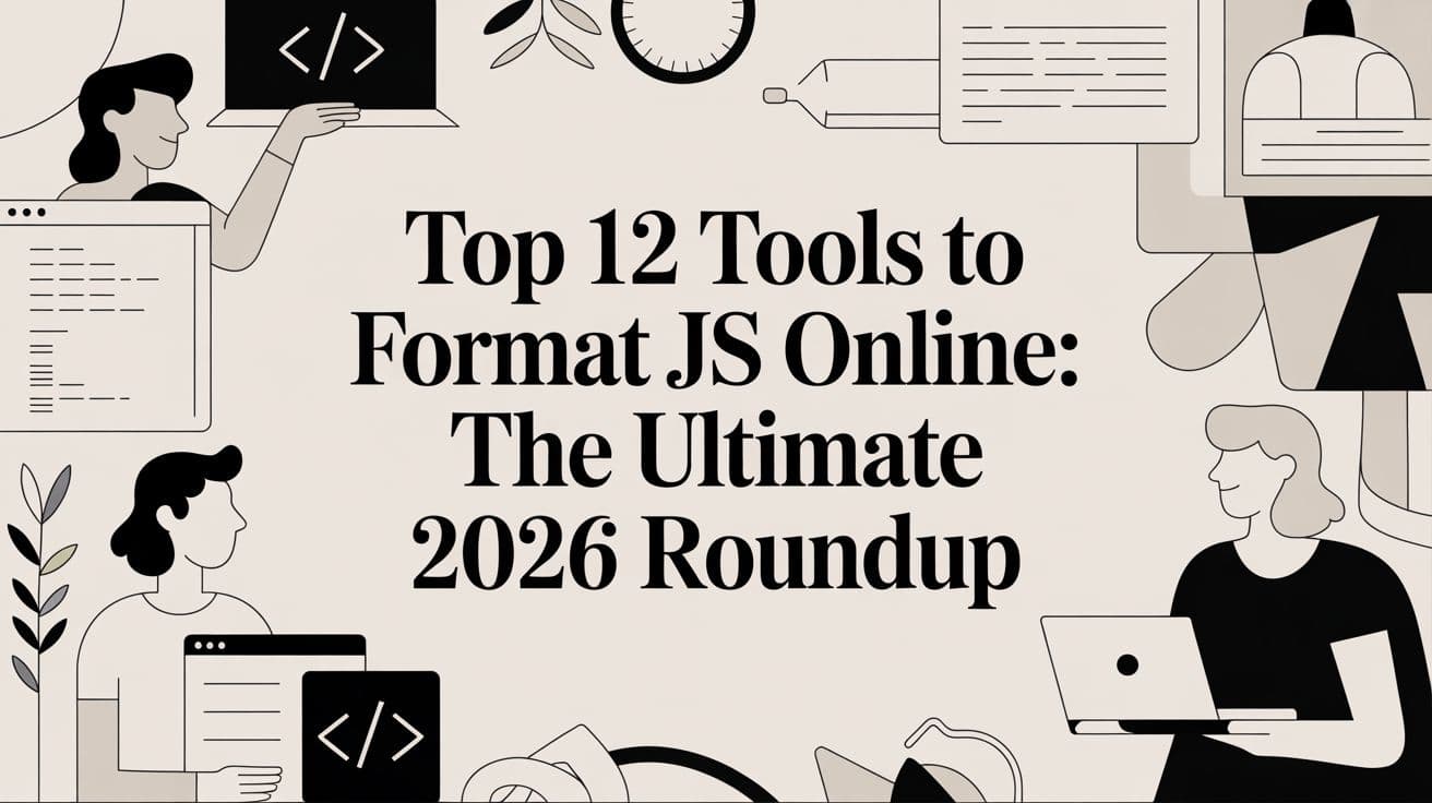 Top 12 Tools to Format JS Online: The Ultimate 2026 Roundup
