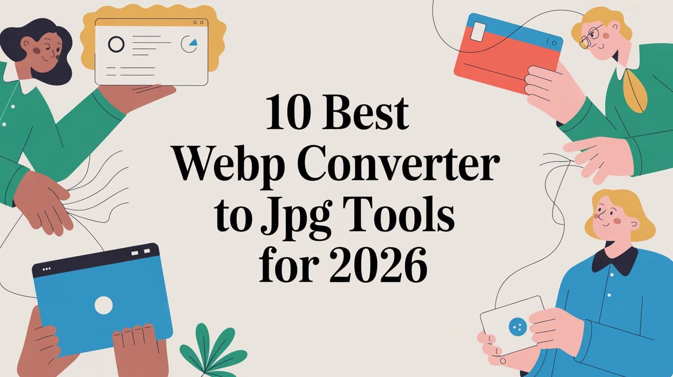 10 Best WebP Converter to JPG Tools for 2026