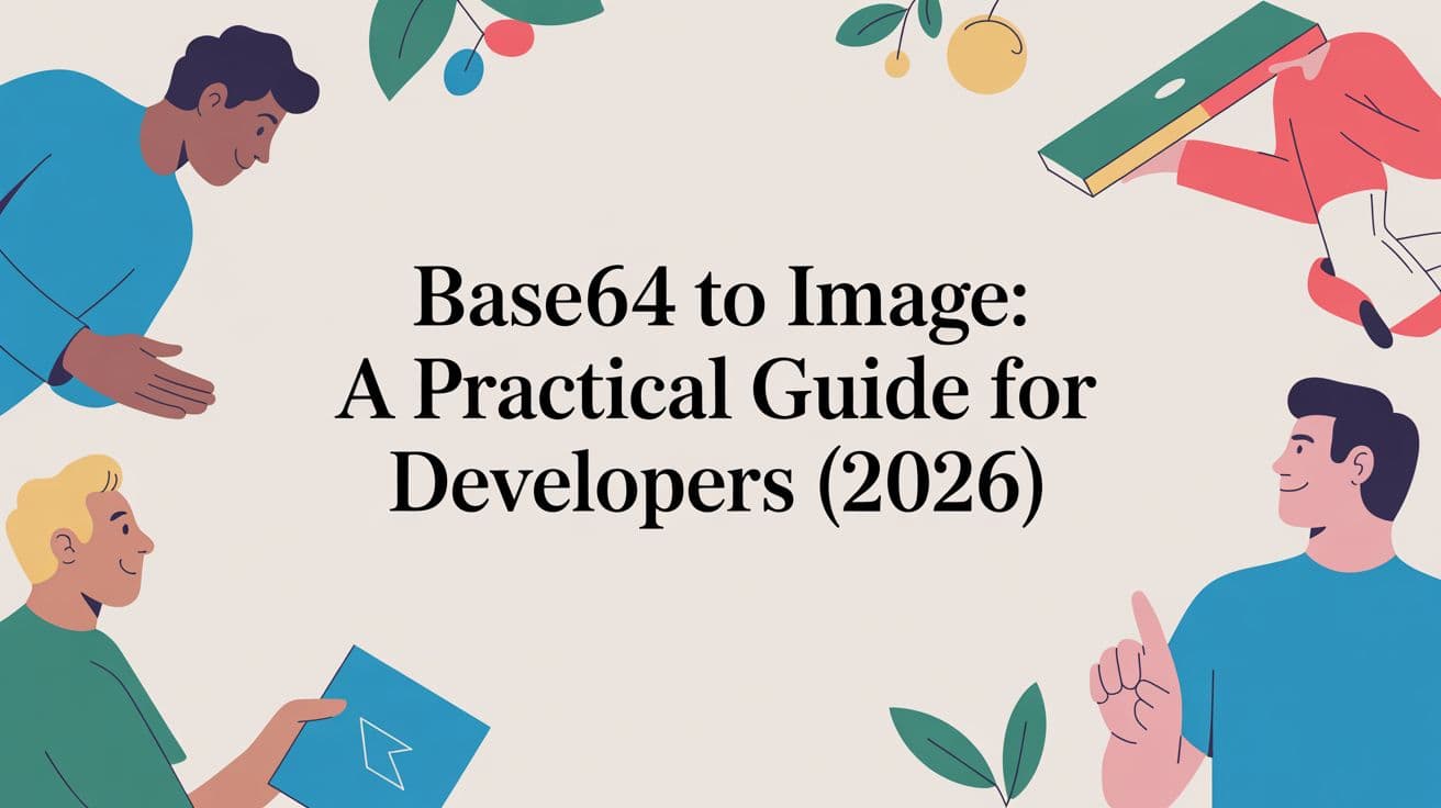 Base64 to Image: A Practical Guide for Developers (2026)