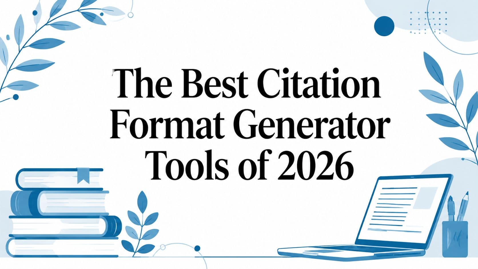 The Best Citation Format Generator Tools of 2026