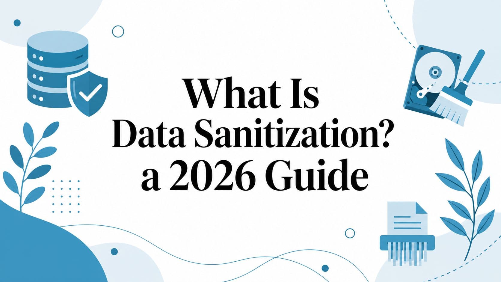 What Is Data Sanitization? a 2026 Guide