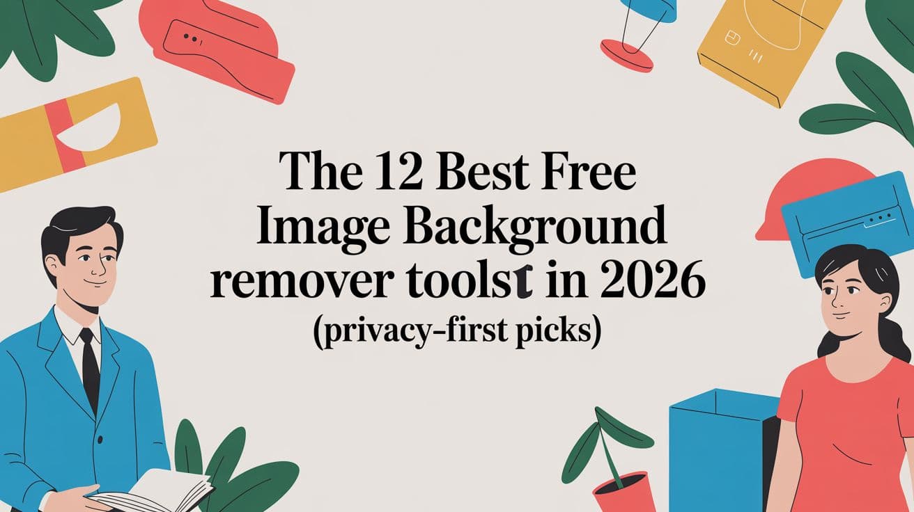 The 12 Best Free Image Background Remover Tools in 2026 (Privacy-First Picks)