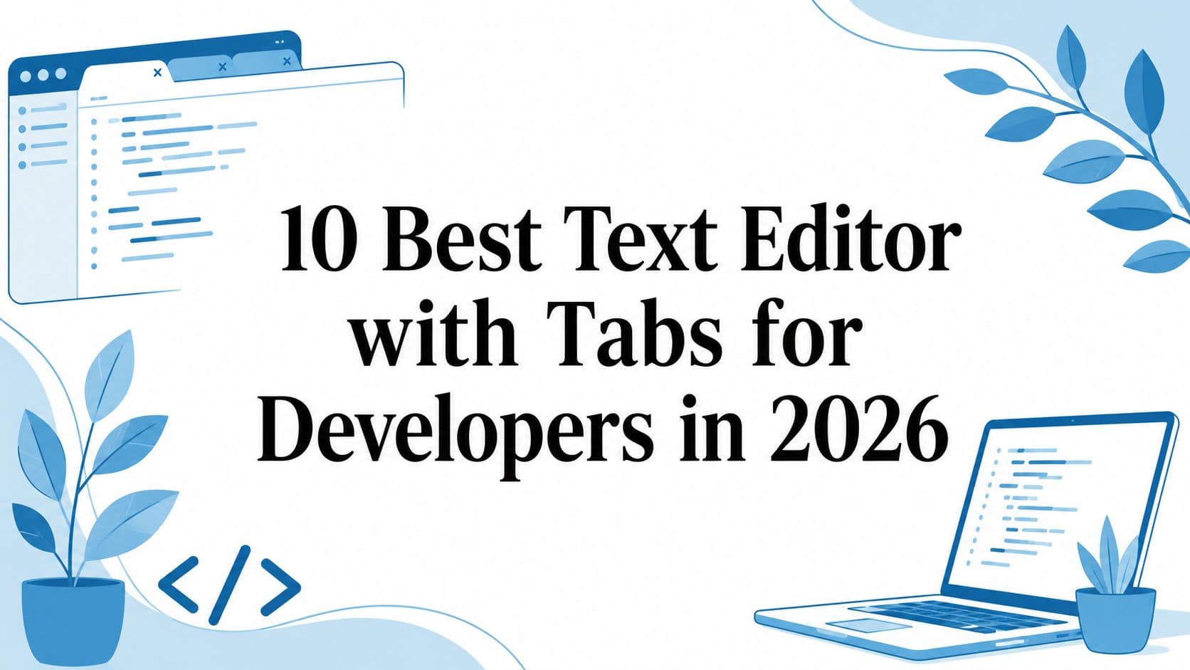 10 Best Text Editor with Tabs for Developers in 2026
