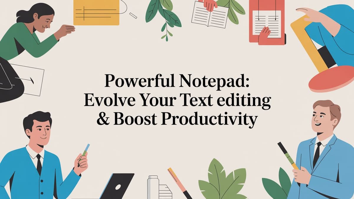 Powerful Notepad: Evolve Your Text Editing & Boost Productivity in 2026 ...