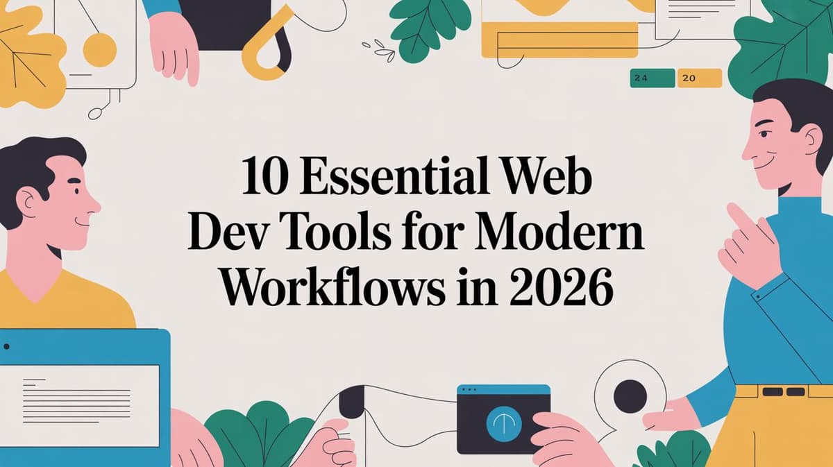 10 Essential Web Dev Tools for Modern Workflows in 2026 | Digital ToolPad