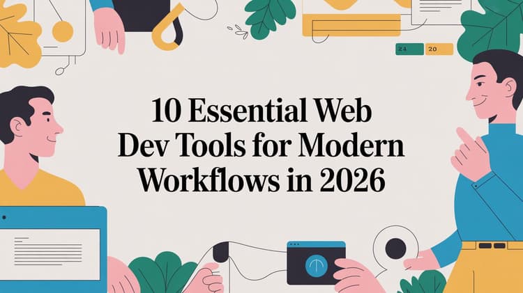 Developer Workflow Tools 10 Essential Web Dev Tools for Modern Workflows in 2026 | Digital ToolPad