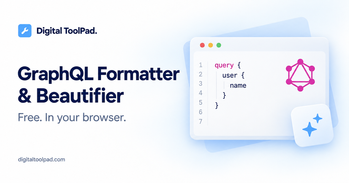GraphQL Formatter & Beautifier - Free Online GraphQL Tool